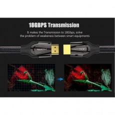 HIFI / HIFI / HDMI kabel:Vention VAA-B05 / 1,5m HIFI / HIFI / HDMI kabel:Vention VAA-B05 / 1,5m