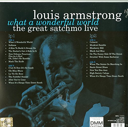 Armstrong Louis | 2 LP What A Wonderful World / Satchmo Live / Vinyl / 2L | Musicrecords