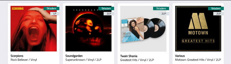 Ak�n� nab�dka LP Universal Music