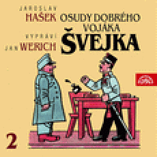 2CD / Haek Jaroslav / Osudy dobrho vojka vejka 2. / Werich / 2CD