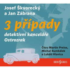 3CD / kvoreck Josef,Zbrana Jan / 3 ppady detektivn / 3CD / MP3