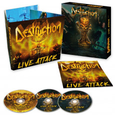 2CD-BRD / Destruction / Live Attack / 2CD+Blu-Ray