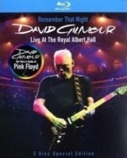 Blu-Ray / Gilmour David / Remember That Night / 2BRD / Blu-Ray