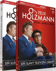 3DVD/3CD / HUMOR / Felix Holzmann:Vera,dnes a ztra / 3DVD+3CD