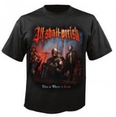 TRIKO KR / All Shall Perish / TEXTIL - TRIKO TRIKO T-SHIRT  / This Is Where It Ends / XL