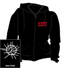 MIKINA KAP / Depeche Mode / TEXTIL - MIKINA  / DM Logo / Mikina s kapuc na zip / XL