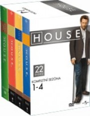 DVD / FILM / Dr.House:Kompletn srie 1-4 / 22DVD