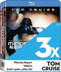 3Blu-Ray / Blu-ray film /  3x Tom Cruise / Kolekce / 3Blu-Ray
