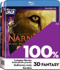 3D Blu-Ray / Blu-ray film /  100% 3D Fantasy / Kolekce 3D film / 3Blu-Ray
