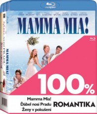 3Blu-Ray / Blu-ray film /  100% Romantika / Kolekce / 3Blu-Ray