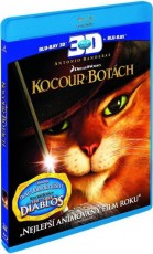 3D Blu-Ray / Blu-ray film /  Kocour v botch / Puss In Boots / 3D+2D Blu-Ray