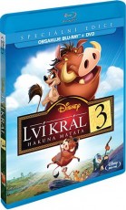 Blu-Ray / Blu-ray film /  Lv� kr�l 3:Hakuna Matata / Lion King 3 / Blu-Ray+DVD
