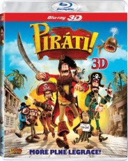 3D Blu-Ray / Blu-ray film /  Pirti! / Pirates!:Band Of Misfits / 3D Blu-Ray Disc