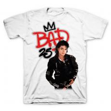 TRIKO KR / Jackson Michael / TEXTIL - TRIKO TRIKO T-SHIRT  / Bad Photo 25th Logo / XL
