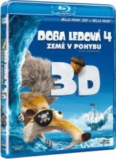 3D Blu-Ray / Blu-ray film /  Doba ledov 4:Zem v pohybu+Mamut vnoce