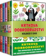 5DVD / FILM / Krtkova dobrodrustv 1-5 / Kolekce / 5DVD