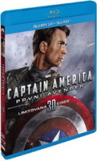 3D Blu-Ray / Blu-ray film /  Captain America:Prvn Avenger / 3D+2D Blu-Ray