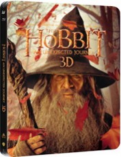 3D Blu-Ray / Blu-ray film /  Hobit:Neoekvan cesta / 3D+2D+Bonus Disc / Steelbook