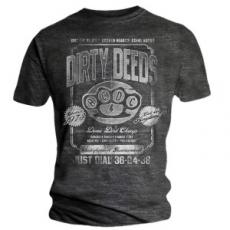 TRIKO KR / AC/DC / TEXTIL - TRIKO TRIKO T-SHIRT  / Dirty Deeds Duster / XXL