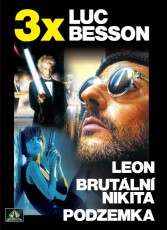 3DVD / FILM / Luc Besson:Leon / Brutln Nikita / Podzemka / 3DVD