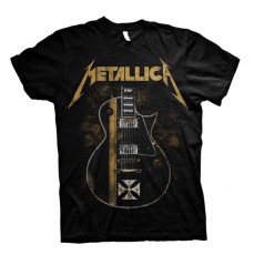 TRIKO KR / Metallica / TEXTIL - TRIKO TRIKO T-SHIRT  / Hetfield Iron Cross / L