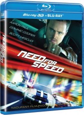 3D Blu-Ray / Blu-ray film /  Need For Speed / 3D+2D Blu-Ray
