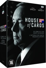 DVD / FILM / Dm z karet / House Of Cards / 1.-4.srie / 16DVD