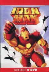 DVD / FILM / Iron Man 1-4 / Animovan / Kolekce