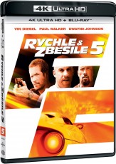 UHD4kBD / Blu-ray film /  Rychle a zbsile 5 / Fast Five / UHD+Blu-Ray