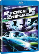 Blu-Ray / Blu-ray film /  Rychle a zbsile 5 / Fast Five / Blu-Ray