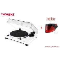 Gramofony / GRAMO / Gramofon Thorens TD 201 / White / Ortofon 2M Red