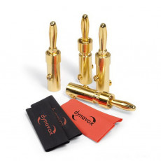 HIFI / HIFI / Koncovky Dynavox Perfect Sound Banana Set / Banánky / 4ks