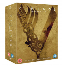 DVD / FILM / Vikingov / Sezny 1-5 / 69 Epizod / Vikings / 21DVD