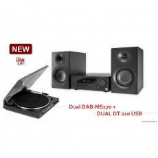 Gramofony / GRAMO / Mikrosystém Dual DAB-MS170+Dual DT 210 USB Gramofony / GRAMO / Mikrosystém Dual DAB-MS170+Dual DT 210 USB