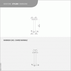 HIFI / HIFI / Stojan pro repro / Norstone Stylum 1 / 2ks