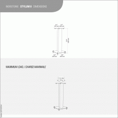 HIFI / HIFI / Stojan pro repro / Norstone Stylum 2 / 2ks