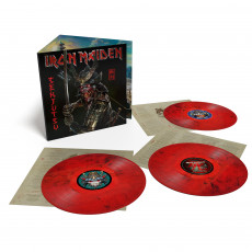 3LP / Iron Maiden / Senjutsu / Red & Black Marble / Colored / Vinyl / 3LP