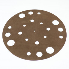 Gramofony / GRAMO / Slipmat 1877Phono Zavfino-Retro Leather Mat / Ko�en�