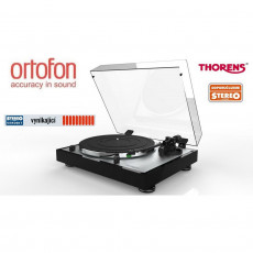 Gramofony / GRAMO / Gramofon Thorens TD 402 DD / Black+Ortofon 2M Blue
