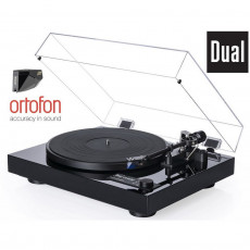 Gramofony / GRAMO / Gramofon Dual CS 618Q+Ortofon 2M Black / Piano Black