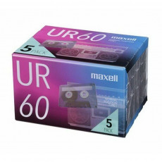 MC / HIFI / Magnetofonov kazeta Maxell UR60 UR-60N / 5 Pack / 5ks