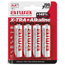 HIFI / HIFI / Baterie Aiwa X-TRA+ / Alkaline AALR6 / 4ks