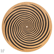 Gramofony / GRAMO / Slipmat / Audio Anatomy / Spiral Design Cork / 3mm / Korkov�