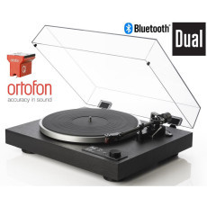 Gramofony / GRAMO / Gramofon Dual CS 529 High Fidelity / Black / Quinted Red