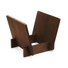Gramofony / GRAMO / Stojan pro LP desky / Vinyly / Dynavox ST-40 / Dark Walnut