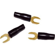HIFI / HIFI / Koncovka 4mm ern / Vidlika / 1ks