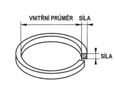 Gramofony / GRAMO / emnek pro gramofon Tesla / tvercov / 160mm / 1,6mm