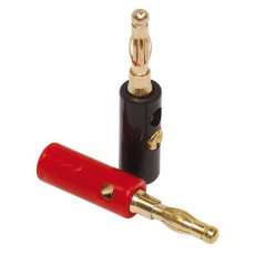 HIFI / HIFI / Koncovky Dynavox Gold Set Banana / Bannky / 4ks