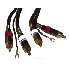 Gramofony / GRAMO / Gramofonov kabel Cinch / Cinch+zemnc kabel / 5m