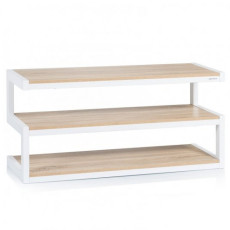 HIFI / HIFI / Hi-Fi stolek / Norstone:Esse AV / White / OAK